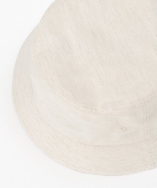 ikka（イッカ）の「綿麻バケットハット（ハット・メンズ・ライトベージュ/オフホワイト/ブラック・FREE）」の17枚目の写真