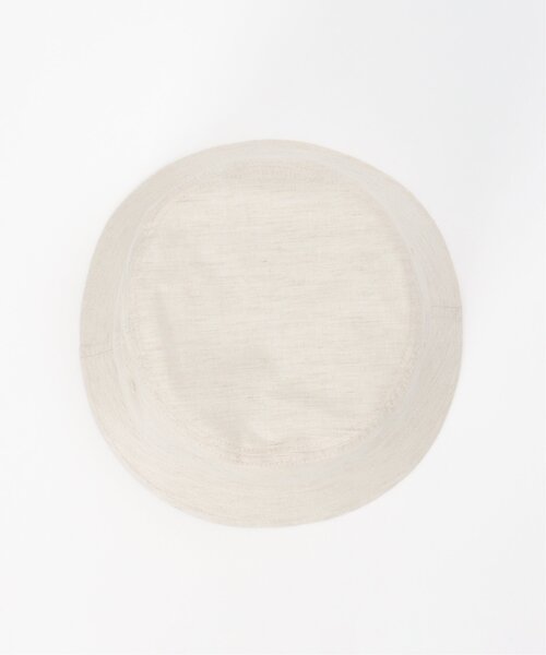 ikka（イッカ）の「綿麻バケットハット（ハット・メンズ・ライトベージュ/オフホワイト/ブラック・FREE）」の19枚目の写真