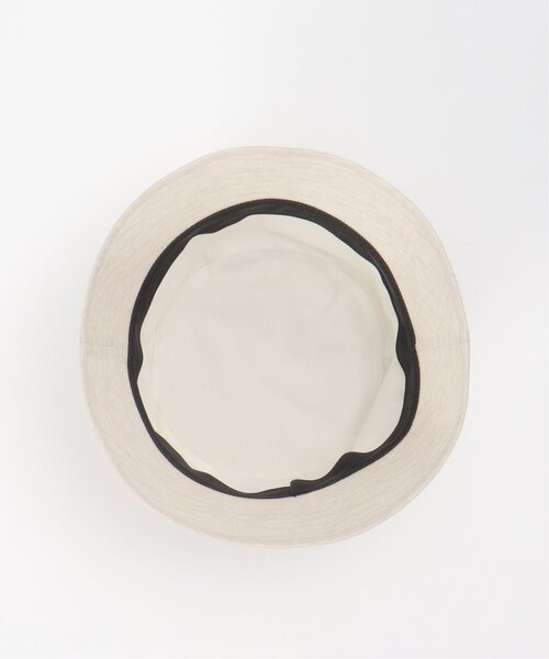 ikka（イッカ）の「綿麻バケットハット（ハット・メンズ・ライトベージュ/オフホワイト/ブラック・FREE）」の20枚目の写真