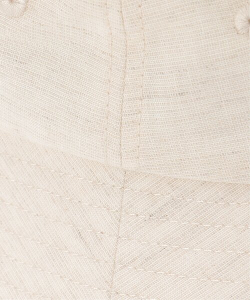 ikka（イッカ）の「綿麻バケットハット（ハット・メンズ・ライトベージュ/オフホワイト/ブラック・FREE）」の21枚目の写真