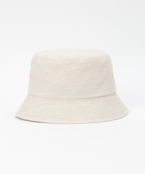 ikka（イッカ）の「綿麻バケットハット（ハット・メンズ・ライトベージュ/オフホワイト/ブラック・FREE）」の7枚目の写真