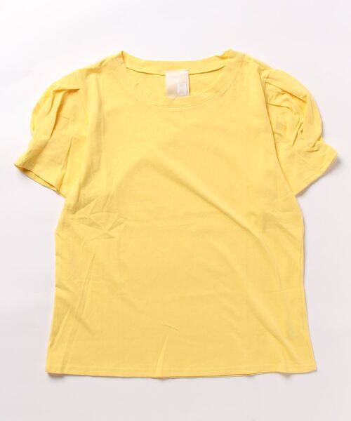 H.TOKYO(エイチトウキョウ)の「パフスリーブカットソー(Tシャツ/カットソー・レディース・ブラック/ホワイト/イエロー・FREE)」の11枚目の写真