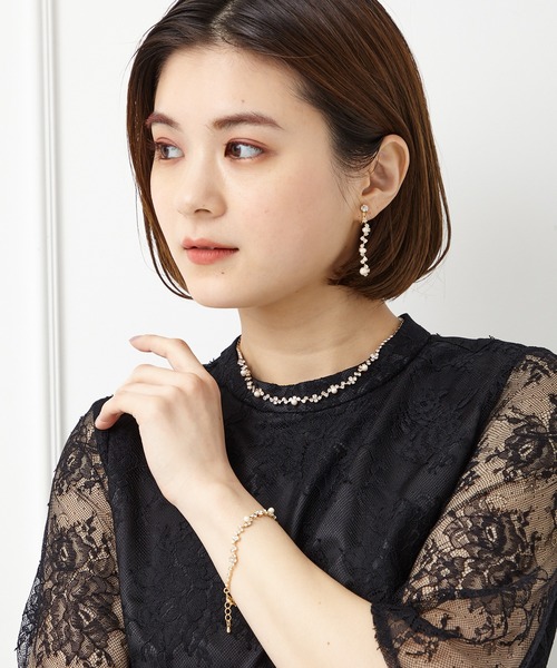 AIMER(エメ)の「パール付き連爪イヤリング(イヤリング・レディース・シルバー/ゴールド・FREE)」の13枚目の写真