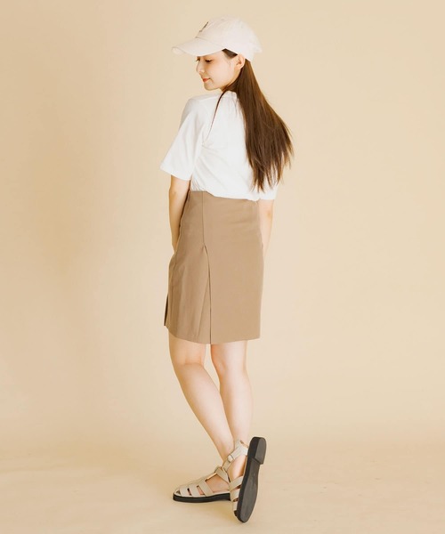 HEYUMM（ヘユム）の「ハイウエストスカショーパン（その他パンツ・レディース・モカ/ライトベージュ/ブラック・SMALL/MEDIUM）」の8枚目の写真