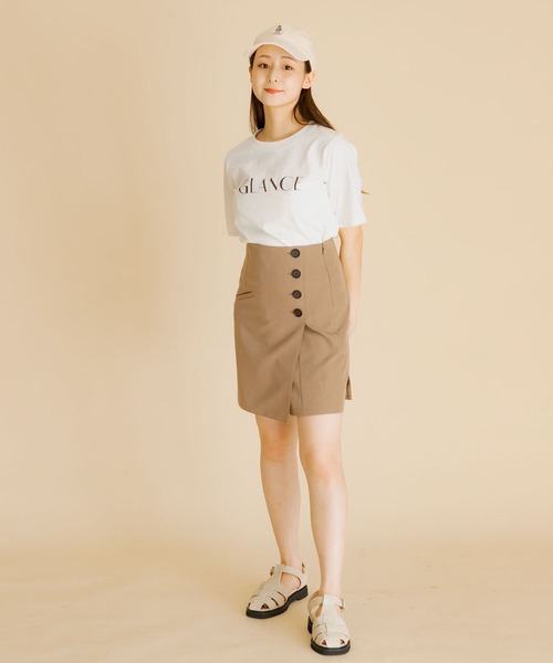 HEYUMM（ヘユム）の「ハイウエストスカショーパン（その他パンツ・レディース・モカ/ライトベージュ/ブラック・SMALL/MEDIUM）」の16枚目の写真