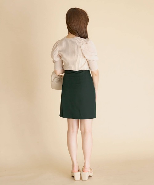 HEYUMM（ヘユム）の「ハイウエストスカショーパン（その他パンツ・レディース・モカ/ライトベージュ/ブラック・SMALL/MEDIUM）」の21枚目の写真