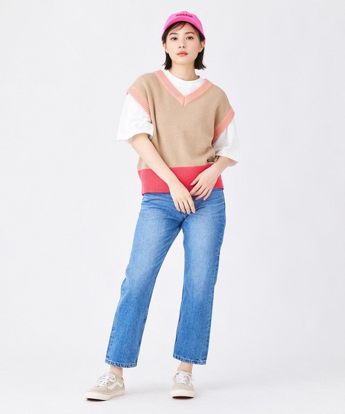 MILKFED.（ミルクフェド）の「I PREFER SWEET MILKFED. CAP（キャップ・レディース・ライトブルー/ブラック/ピンク・ONE SIZE）」の13枚目の写真