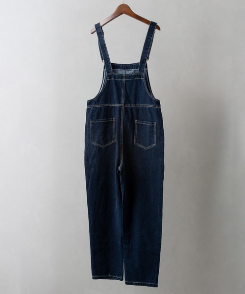 SpRay（スプレイ）の「デニムサロペット（サロペット/オーバーオール・レディース・サックスブルー/ブルー・MEDIUM/LARGE）」の8枚目の写真