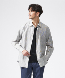 ABAHOUSE | 【リネンワッシャー】ストライプ 長袖シャツ(シャツ/ブラウス)