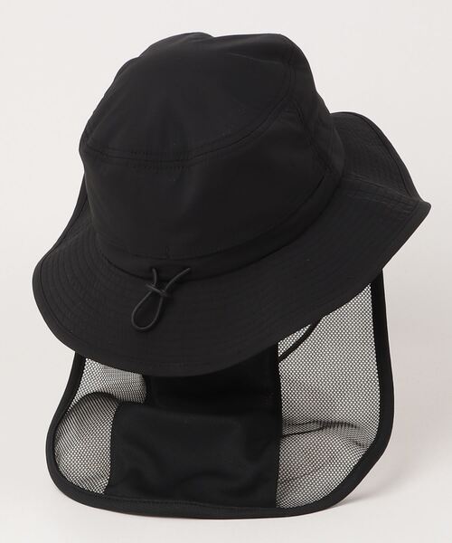 CASTANO（カスターノ）の「CASTANO/カスターノ ハット ビーチハット 撥水 1169 CA CCT SUNSHADE BOONIE 232032004（ハット・メンズ・ブラック・FREE）」の2枚目の写真