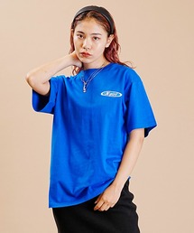 【ムラサキスポーツ別注】X-GIRL/エックスガール ワンポイントTシャツ ロゴT クルーネック半袖Tシャツ 105232011035