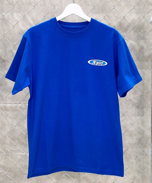 すぐ届く☆X-girl Tシャツ ワンポイント シンプルなデザイン X-girl tシャツ Tシャツ 「ムラサキスポーツ別注」X-GIRL
