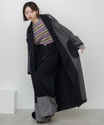 リバーシブルデニムコート