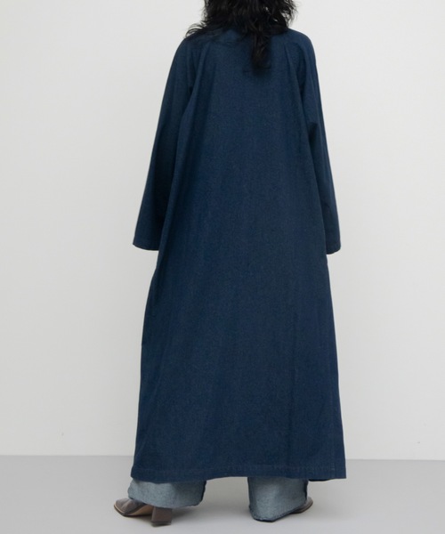 VACANCY（ヴァカンシー）の「リバーシブルデニムコート（デニムジャケット・レディース・ダークインディゴブルー/ブラック・FREE）」の14枚目の写真