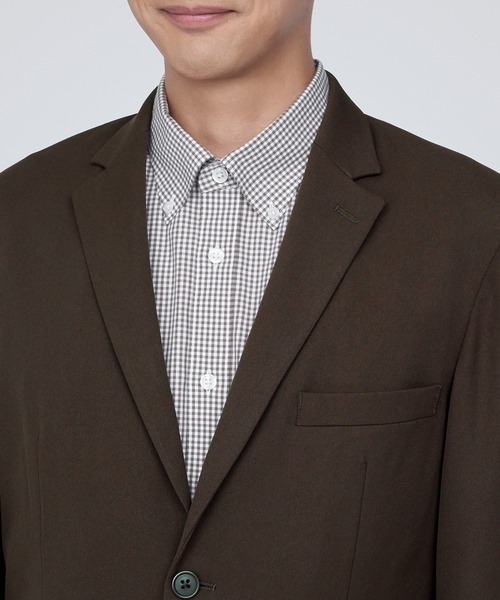 無印良品（ムジルシリョウヒン）の「撥水ストレッチジャケット（テーラードジャケット・メンズ・ベージュ系1/ブラック/ダークブラウン・XL/M/S/L）」の19枚目の写真