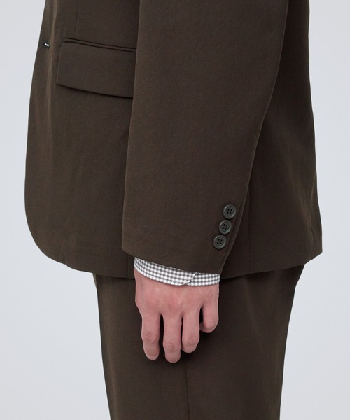 無印良品（ムジルシリョウヒン）の「撥水ストレッチジャケット（テーラードジャケット・メンズ・ベージュ系1/ブラック/ダークブラウン・XL/M/S/L）」の20枚目の写真