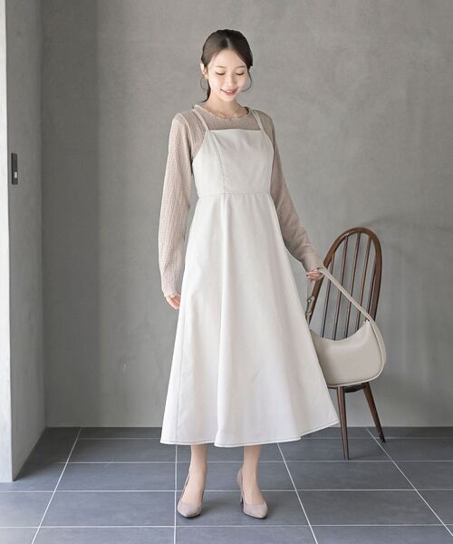 rps(アールピーエス)の「カットシャーリングメローカットソー(Tシャツ/カットソー・レディース・ブラック/グレイッシュベージュ/オフホワイト/ブルー/アイボリー・フリー)」の22枚目の写真