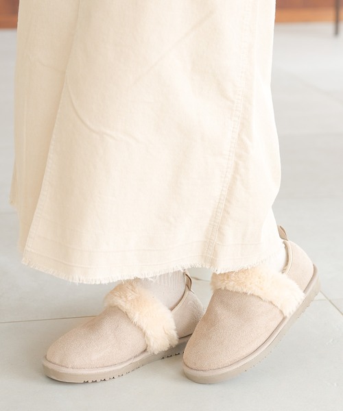 niko and...（ニコアンド）の「オリジナルフェイクムートンシューズ（その他シューズ・レディース・キャメル/ブラック/その他1・SMALL/MEDIUM/LARGE）」の3枚目の写真