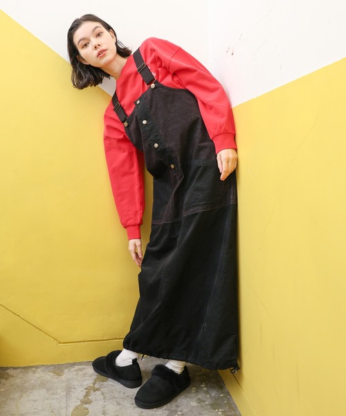 niko and...（ニコアンド）の「オリジナルフェイクムートンシューズ（その他シューズ・レディース・キャメル/ブラック/その他1・SMALL/MEDIUM/LARGE）」の8枚目の写真