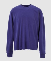 ECOCYCLE（エコサイクル）の「ELEVATED LS_PURPLE（Tシャツ/カットソー）」