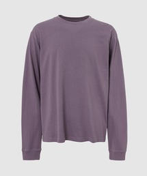 ECOCYCLE（エコサイクル）の「ELEVATED LS_PURPLE（Tシャツ/カットソー）」