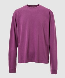 ECOCYCLE（エコサイクル）の「ELEVATED LS_PURPLE（Tシャツ/カットソー）」
