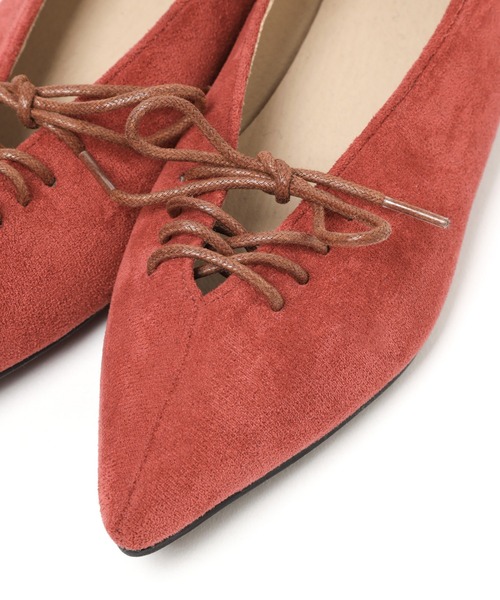 saloon（サルーン）の「SALOON(サルーン)/レースアップパンプス（パンプス・レディース・レッド/その他3/ブラック・SMALL/LARGE/MEDIUM）」の10枚目の写真