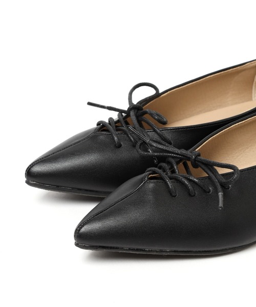 saloon（サルーン）の「SALOON(サルーン)/レースアップパンプス（パンプス・レディース・レッド/その他3/ブラック・SMALL/LARGE/MEDIUM）」の11枚目の写真