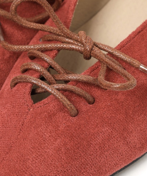 saloon（サルーン）の「SALOON(サルーン)/レースアップパンプス（パンプス・レディース・レッド/その他3/ブラック・SMALL/LARGE/MEDIUM）」の16枚目の写真