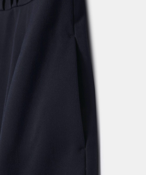 ROPE' PICNIC（ロペピクニック）の「【KIDS】襟取り外しピンタックワンピース/セレモニー（ワンピース・キッズ・ネイビー・130/150/120/140/110）」の7枚目の写真