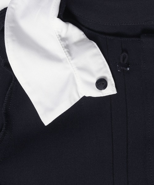 ROPE' PICNIC（ロペピクニック）の「【KIDS】襟取り外しピンタックワンピース/セレモニー（ワンピース・キッズ・ネイビー・130/150/120/140/110）」の11枚目の写真