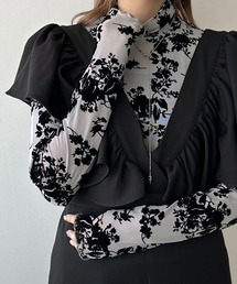 【apres jour clair】花柄シアートップス【ZOZOTOWN限定アイテム】
