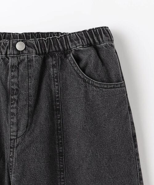 green label relaxing（グリーンレーベルリラクシング）の「TJ シャンブレー パンツ 140cm-160cm（デニムパンツ・キッズ・コバルトブルー/ブラック・140cm/160cm/150cm）」の12枚目の写真