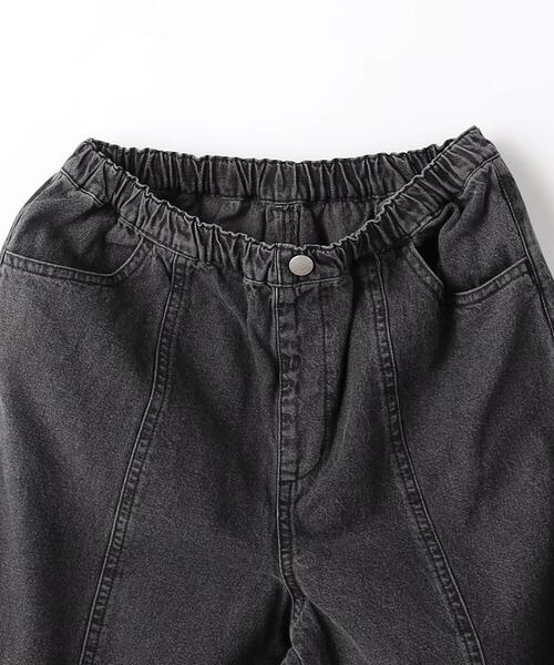 green label relaxing（グリーンレーベルリラクシング）の「TJ シャンブレー パンツ 140cm-160cm（デニムパンツ・キッズ・コバルトブルー/ブラック・140cm/160cm/150cm）」の13枚目の写真