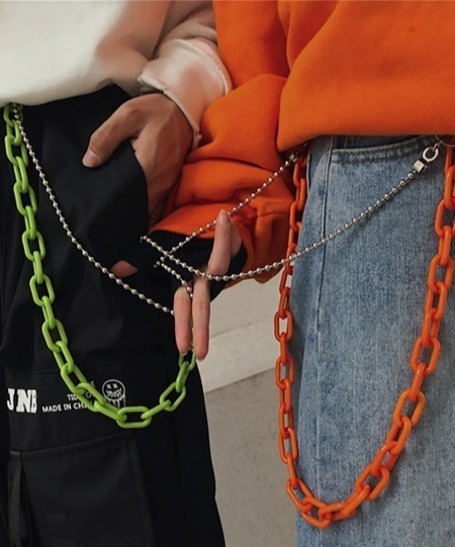 WTAPS ウォレットチェーン オレンジ/ブラック ウォレットチェーン（オレンジ系）一覧 - WEAR