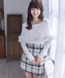 clear | ケープファーニットトップス≪2023AW新作≫(ニット/セーター)