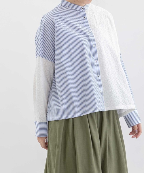 【新品】RosyMonster cable zip knit rosymonster ロージーモンスター cable zip knit ブルー