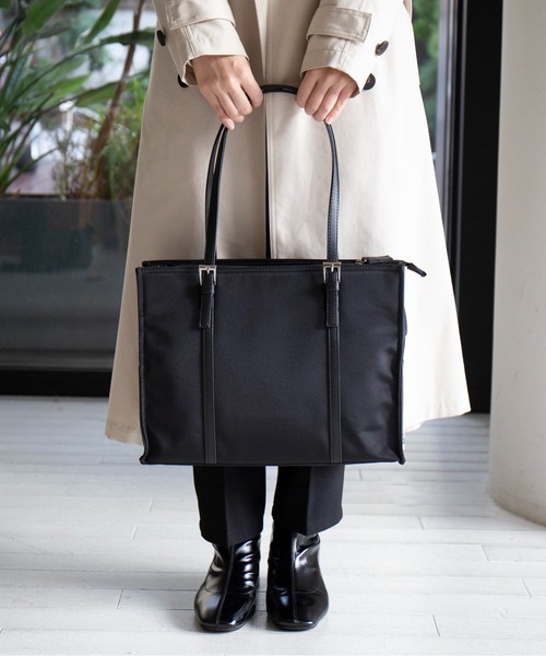 SETUP7(セットアップセブン)の「【SETUP7】レディースA4対応ビジネスバッグ YMX(ビジネスバッグ・レディース・ブラック系その他2/ブラック・FREE)」の9枚目の写真