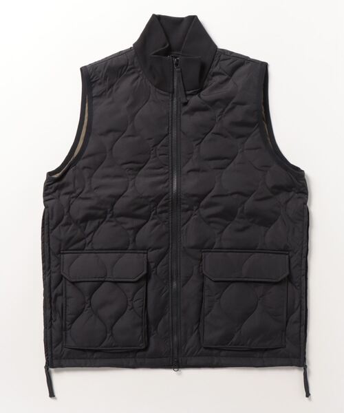 TAION(タイオン)の「MILITARY LIB TURTLENECK W-ZIP DOWN VEST 012ZML-1(ダウンベスト・メンズ・ブラック・LARGE/X-LARGE/XX-LARGE/MEDIUM/SMALL)」の12枚目の写真