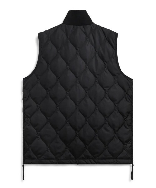 TAION(タイオン)の「MILITARY LIB TURTLENECK W-ZIP DOWN VEST 012ZML-1(ダウンベスト・メンズ・ブラック・LARGE/X-LARGE/XX-LARGE/MEDIUM/SMALL)」の11枚目の写真