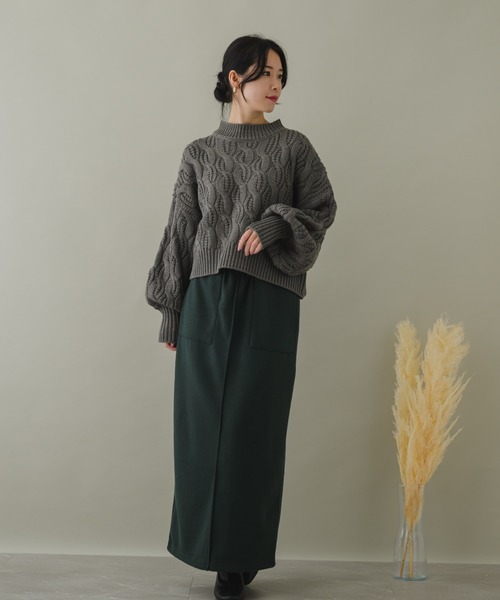 KATHARINE ROSS(キャサリンロス)の「【KATHARINE ROSS】【ZOZO限定】ケーブルニットプルオーバー(ニット/セーター・レディース・グレー/ピンクベージュ/イエロー・MEDIUM)」の19枚目の写真