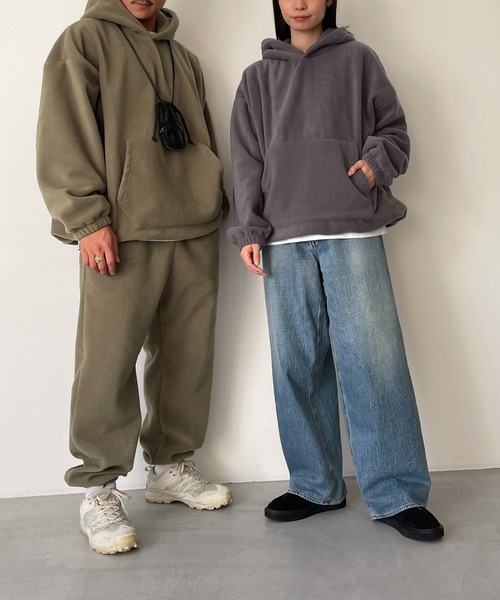 CANAL JEAN（キャナルジーン）の「choice_cnl フリースパーカープル