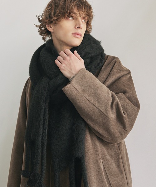 CTHY（シティ）の「ハイエンドモヘアフリンジマフラー（マフラー