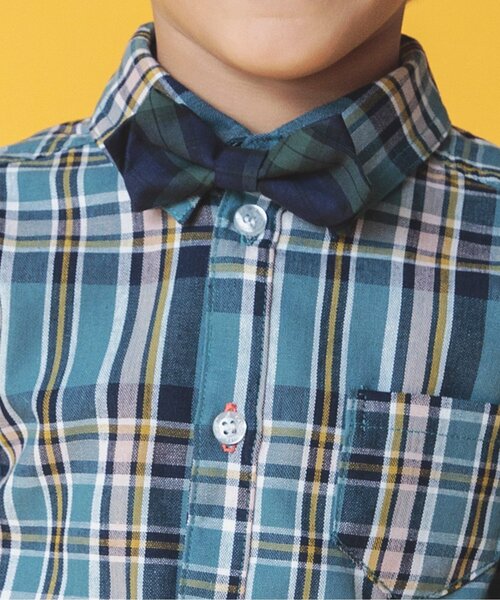 BREEZE（ブリーズ）の「チョウタイ（蝶ネクタイ・キッズ・グリーン/ワインレッド/イエロー/ブラック・FREE）」の3枚目の写真