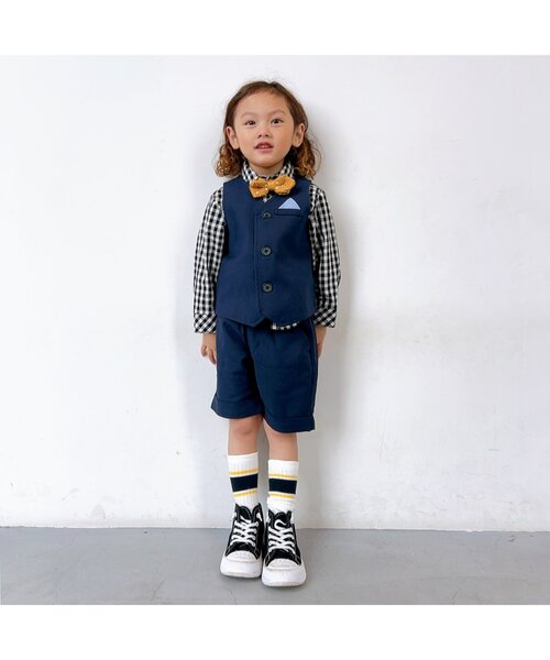 BREEZE（ブリーズ）の「チョウタイ（蝶ネクタイ・キッズ・グリーン/ワインレッド/イエロー/ブラック・FREE）」の8枚目の写真