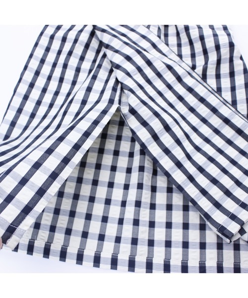 サッカーギンガム浴衣（浴衣）｜maarook（マルーク）