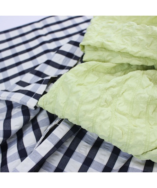 サッカーギンガム浴衣（浴衣）｜maarook（マルーク）