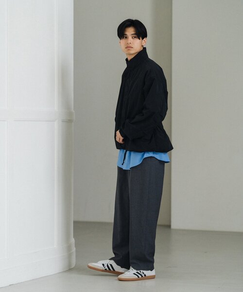 EDIFICE（エディフィス）の「ワッシャーナイロン ショート アーミーコート（その他アウター・メンズ・ブルー系その他/グリーン/ブラック/マスタード・MEDIUM/LARGE）」の7枚目の写真