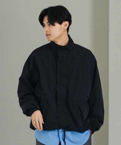 EDIFICE（エディフィス）の「ワッシャーナイロン ショート アーミーコート（その他アウター・メンズ・ブルー系その他/グリーン/ブラック/マスタード・MEDIUM/LARGE）」の10枚目の写真