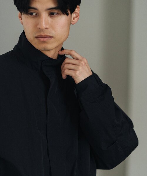 EDIFICE（エディフィス）の「ワッシャーナイロン ショート アーミーコート（その他アウター・メンズ・ブルー系その他/グリーン/ブラック/マスタード・MEDIUM/LARGE）」の15枚目の写真